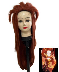 Genshin Impact Fire Yaksha Styled Cosplay Wig