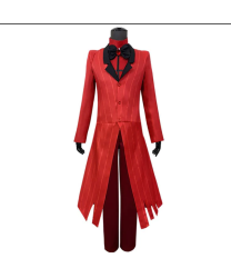 Hazbin Hotel Alastor High-Quality Cosplay Costume - Featuring Carnival Ready, Halloween Style