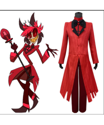 Hazbin Hotel Alastor High-Quality Cosplay Costume - Featuring Carnival Ready, Halloween Style