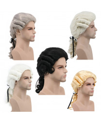 Men's Ancient Court Noble Prince Cosplay Wig