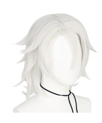 Demon Slayer Uzui Tengen Silvery Short Cosplay Wig