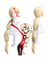 Hazbin Hotel Charlie Morningstar 100cm Yellow Cosplay Wig