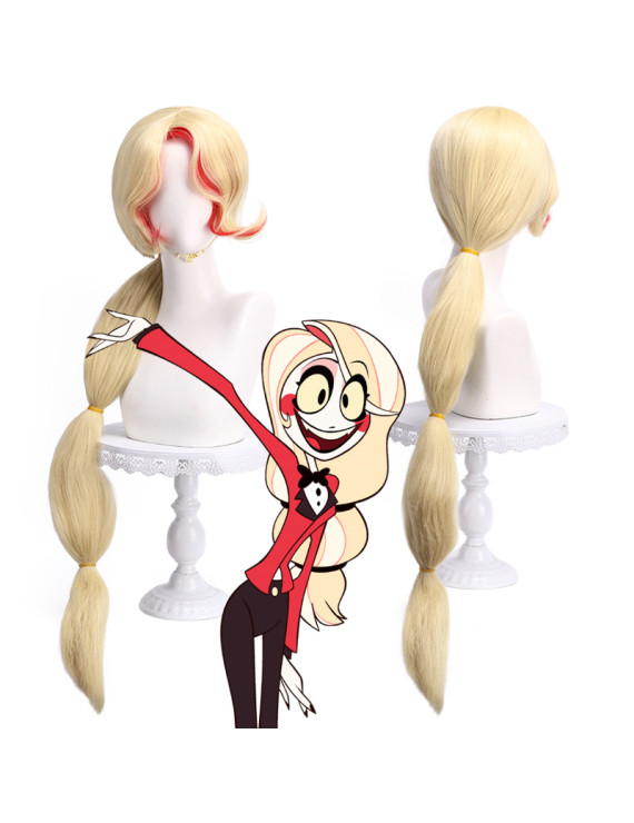 Hazbin Hotel Charlie Morningstar 100cm Yellow Cosplay Wig