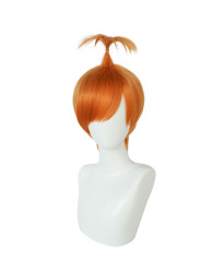 Inside Out Anxiety Orange Short Cosplay Wig