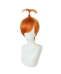 Inside Out Anxiety Orange Short Cosplay Wig