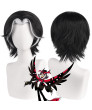 Hazbin Hotel Husk Black Short Cosplay Wig