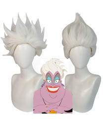 The Little Mermaid Ursula White Short Cosplay Wig