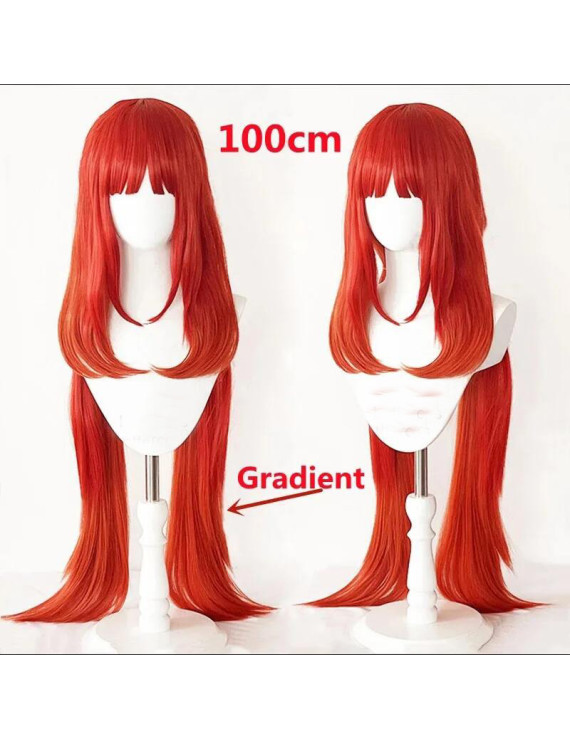 Genshin Impact Nilou Long Straight Styled Cosplay Wig 100 cm