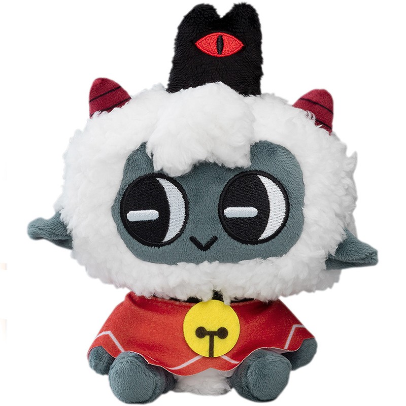 Cult of the Lamb lamb plush doll( free shipping ) - $29.99