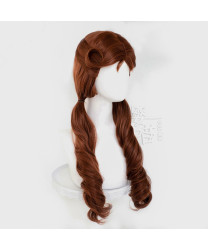 Identity V Vera Nair Cosplay Wig - Long Braided Reddish Brown Hair Wig for Cosplay Costume