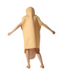 Halloween Party Costume Hot Dog Cosplay Costume Stage Performance Costume One Piece Performance Costume