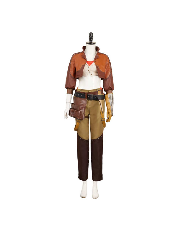 Monster Hunter Wilds Gemma Full Set Cosplay Costume - Jacket and Pants