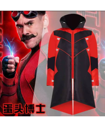 Sonic The Hedgehog Dr. Eggman Ivo Robotnik Cosplay Costume