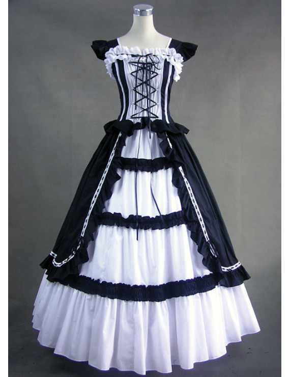 Elegant Gothic Lolita Style Tutu Dress