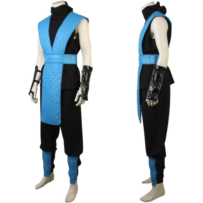 Mortal Kombat Sub-Zero Halloween Cosplay Costume for Men ( free ...