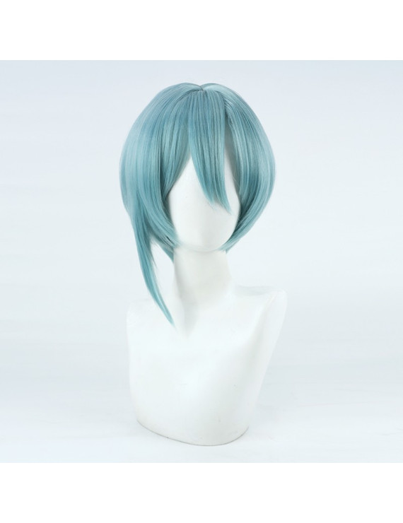 Blue Lock Hiori Yo Blue Short Cosplay Wig