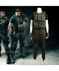 Resident Evil Biohazard Chris Redfield Cosplay Costumes