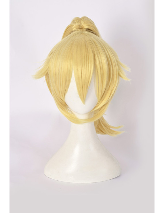 Mario Princess Koopa Hime Girl Peach PC Game Cosplay Wig