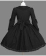 black Gothic Lolita style dress