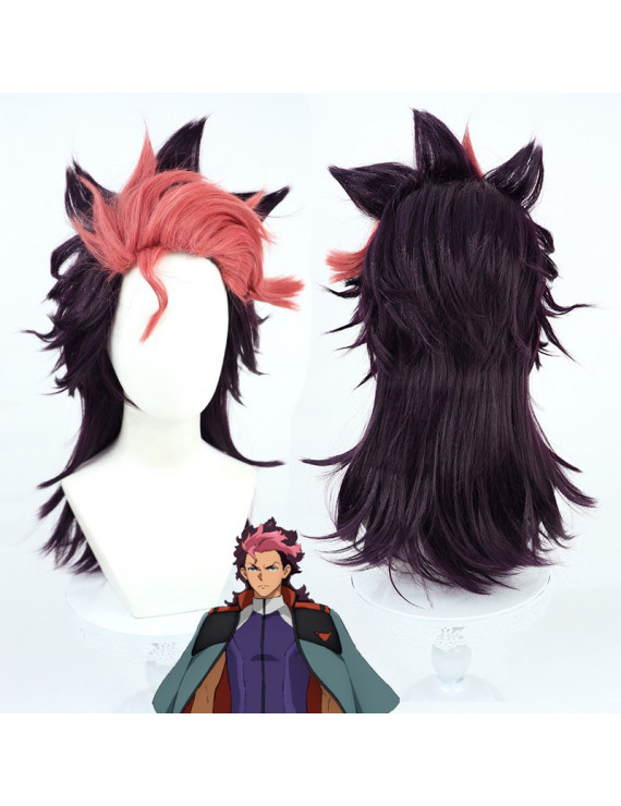 Mobile Suit Gundam the Witch from Mercury Guel Jeturk Cosplay Wig