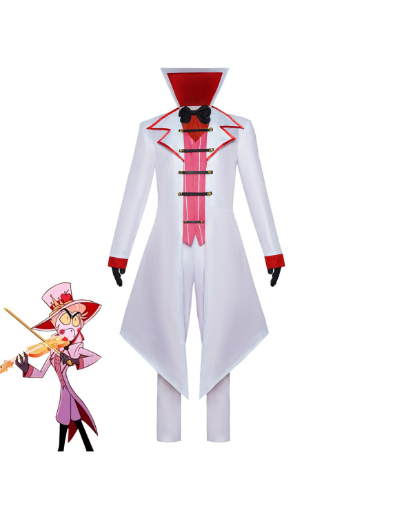 Hazbin Hotel Lucifer Morningstar Full Set Cosplay Costume