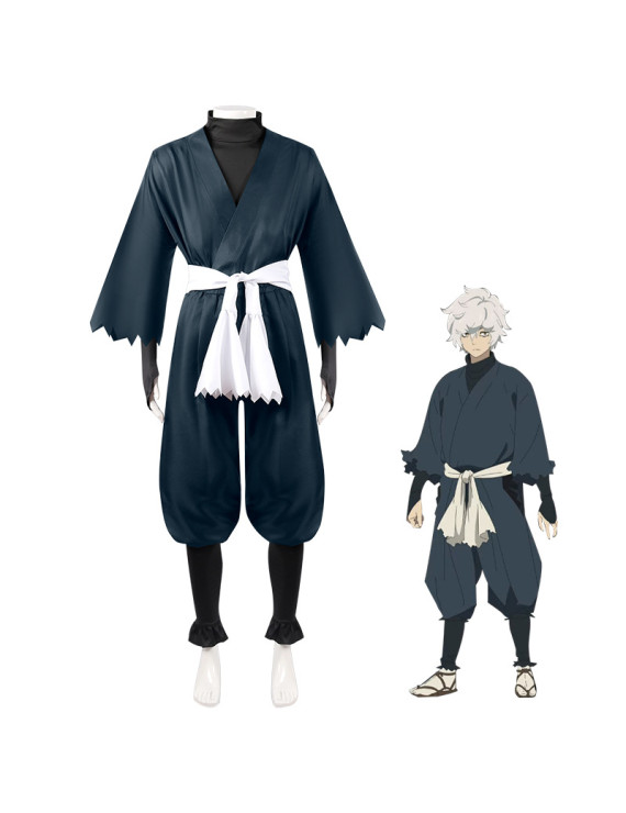 Jigoku Raku Gabimaru Blackish Green Cosplay Costumes