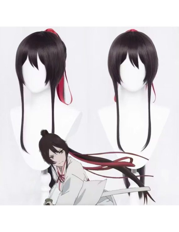 Jigoku Raku Yamada Asaemon Sagiri Brown Long Cosplay Wig