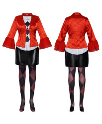 Halloween Clown Girl Costume - Harley Quinn Cosplay Outfit