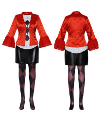 Halloween Clown Girl Costume - Harley Quinn Cosplay Outfit