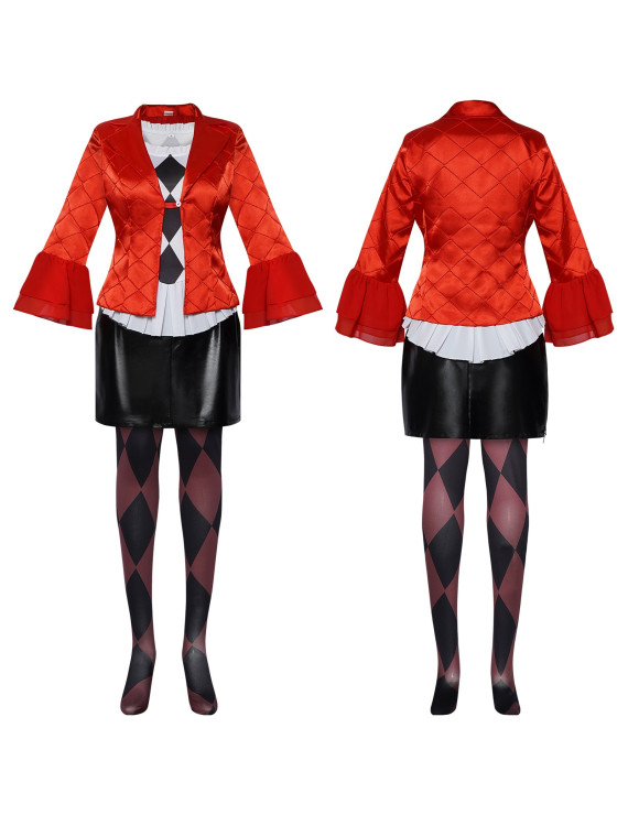 Halloween Clown Girl Costume - Harley Quinn Cosplay Outfit