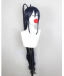 High School D×D BorN Himejima Akeno Dark Blue Long Cosplay Wig