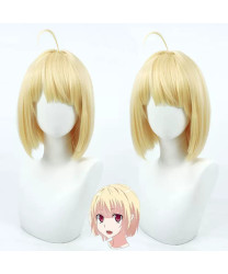 High School D×D BorN Gasper Vladi Golden Short Cosplay Wig