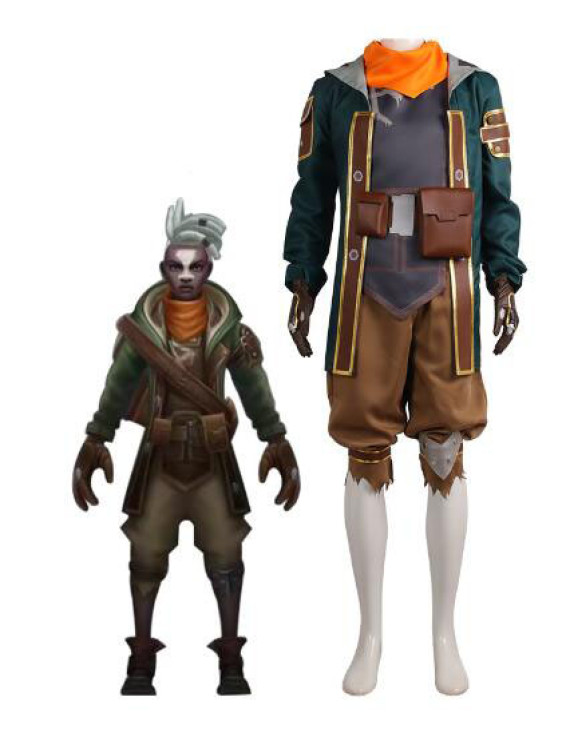 League of Legends LOL Ekko Cosplay Costumes