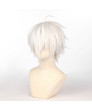 Blue Lock Seishiro Nagi White Short Cosplay Wig