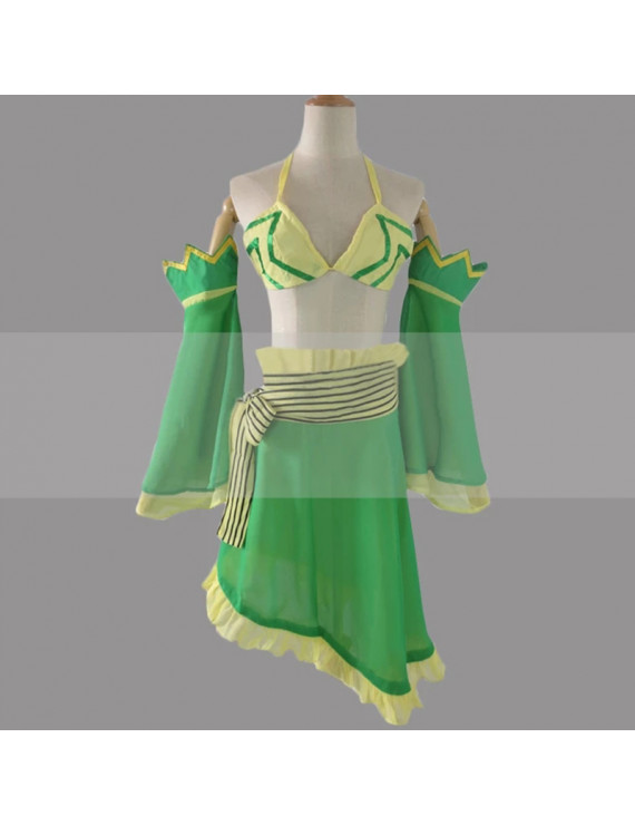 Fairy Tail Lucy Heartfilia Star Dress Aquarius Form Cosplay Costume