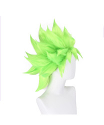 Dragon Ball Super Broly Broly Light Green Short Cosplay Wig