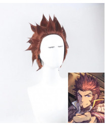 Fate Grand Order Archer Napoleon Bonaparte Short Brown Cosplay Wig