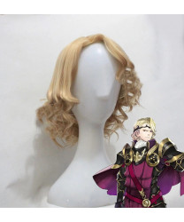 Fire Emblem Fates Xander Wave Golden Cosplay Wig