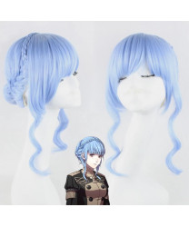 Fire Emblem Three Houses Marianne Blue Long Cosplay Wig