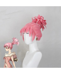 Dr Stone Homura Momiji Pink Cosplay Wig