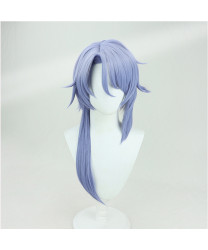 Genshin Impact Inazuma Kamisato Ayato Light Blue Cosplay Wig