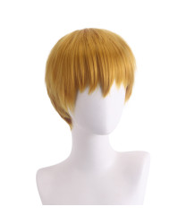 Mob Psycho 100 reigen arataka  Yellow Short Cosplay Wig