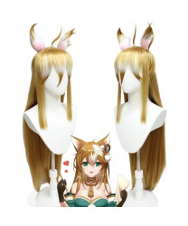 Genshin Impact Gorou Cosplay Wig with Ears