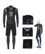 Blue Lock Seishiro Nagi Reo Mikage Black No. 9 11 Cosplay Costumes