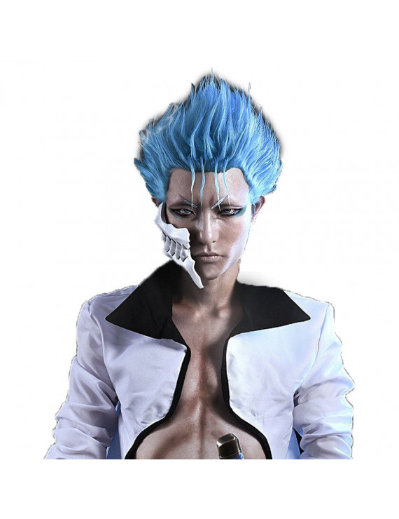 Grimmjow Jeagerjaques Role Wig Bleach Cosplay Pre-styled Wig