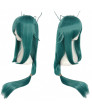 Fairy Tail Freed Justine Cosplay Long Green Prestyled Wig