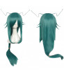 Fairy Tail Freed Justine Cosplay Long Green Prestyled Wig