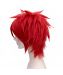 Gaara Wig Naruto Sabaku No Gaara Short Straight Red Halloween Party Wig Cosplay Costume Synthetic Wig