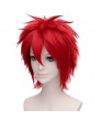 Gaara Wig Naruto Sabaku No Gaara Short Straight Red Halloween Party Wig Cosplay Costume Synthetic Wig