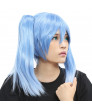 Kagerou Project Takane Enomoto Ene Cosplay Wig Light Blue Straight Anime Costume Wig With Bunches